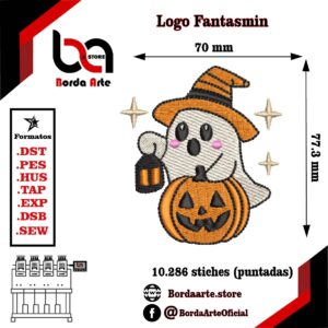 #Fantasmin #BordadoHalloween #EmbroideryDesign #BordadoDigital #DiseñosDeBordado #BordadoCreativo #FantasmaBordado #HalloweenEmbroidery #BordadoInfantil #CalabazaHalloween #BordadoTierno #BrujitaBordado #BordadoDecorativo