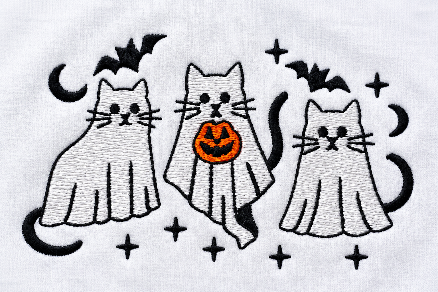 Scarecrow Halloween machine embroidery stitch out
